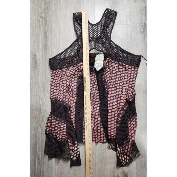 New Free People Mesh Top Medium‎ - Picture 6 of 8